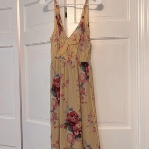 Anthropologie dress Meadow Rue, beautiful sundress women’s size 0 but fits XS/S